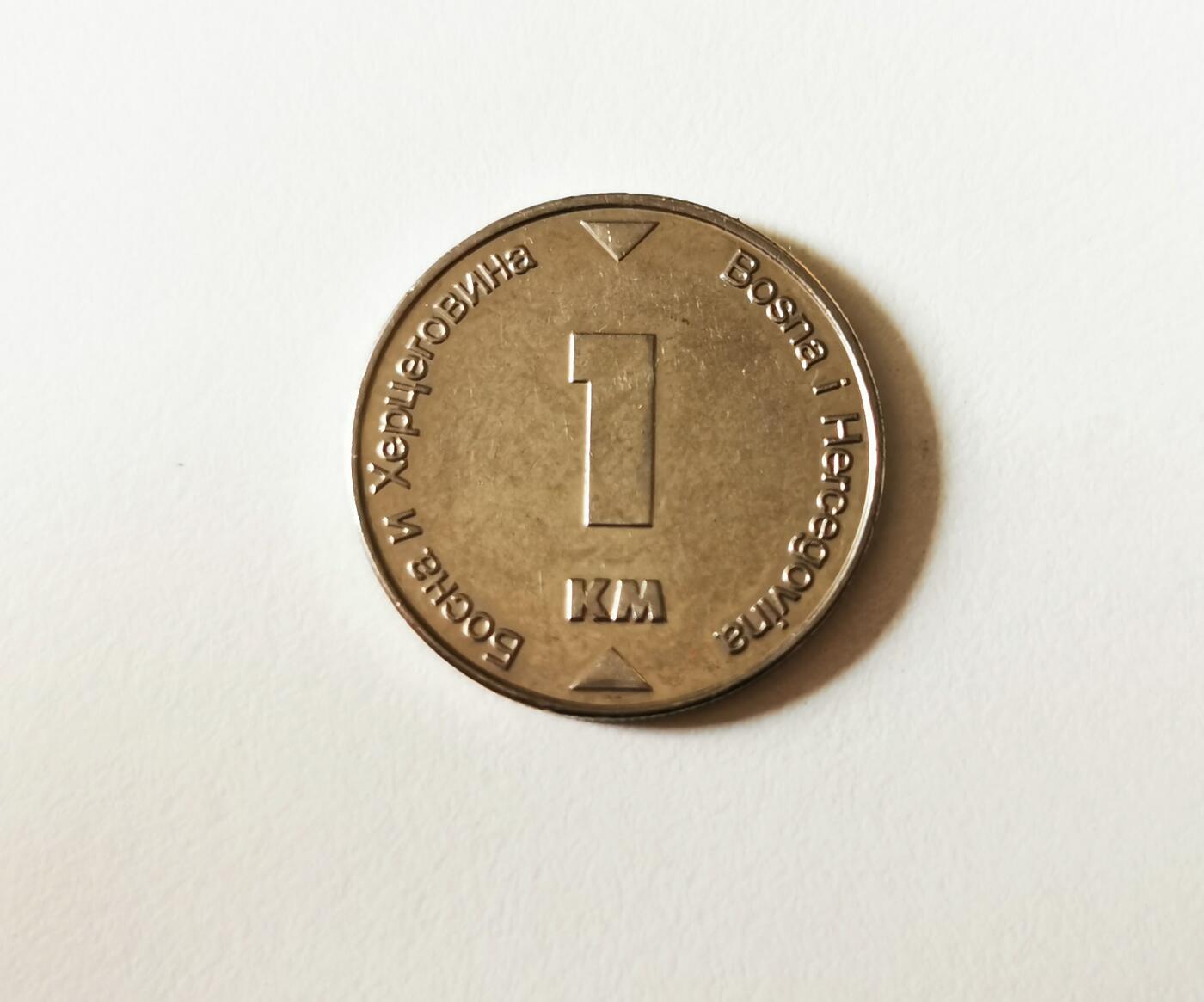 零零发外国硬币拍卖 无佣金 波黑1马克