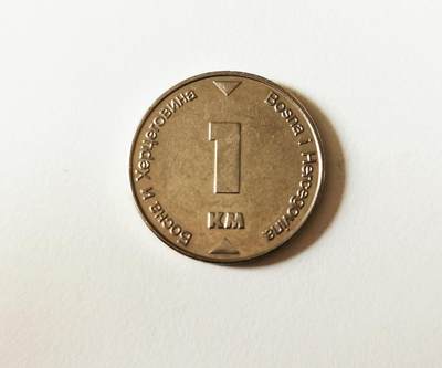 零零发外国硬币拍卖 无佣金 - 波黑1马克