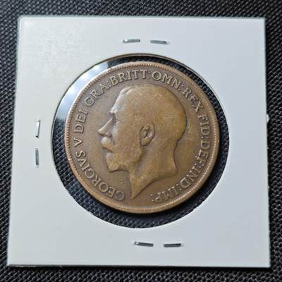 KK钱币收藏小铺  第417期 2月预留时间 周末发货 1920英国1便士