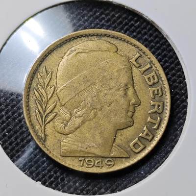 KK钱币收藏小铺  第417期 2月预留时间 周末发货 1949意大利20分