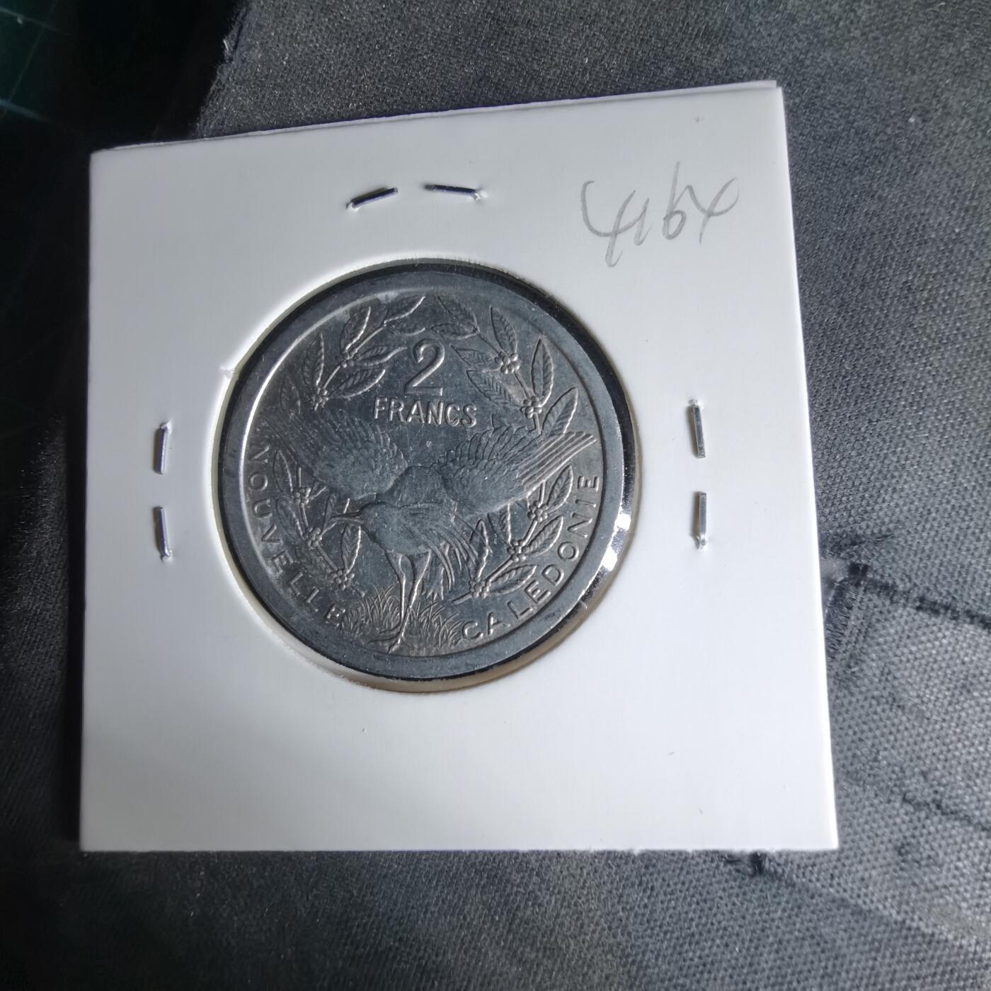 沼泽如烟--第1041场 法属新喀里多尼亚1999年2法郎