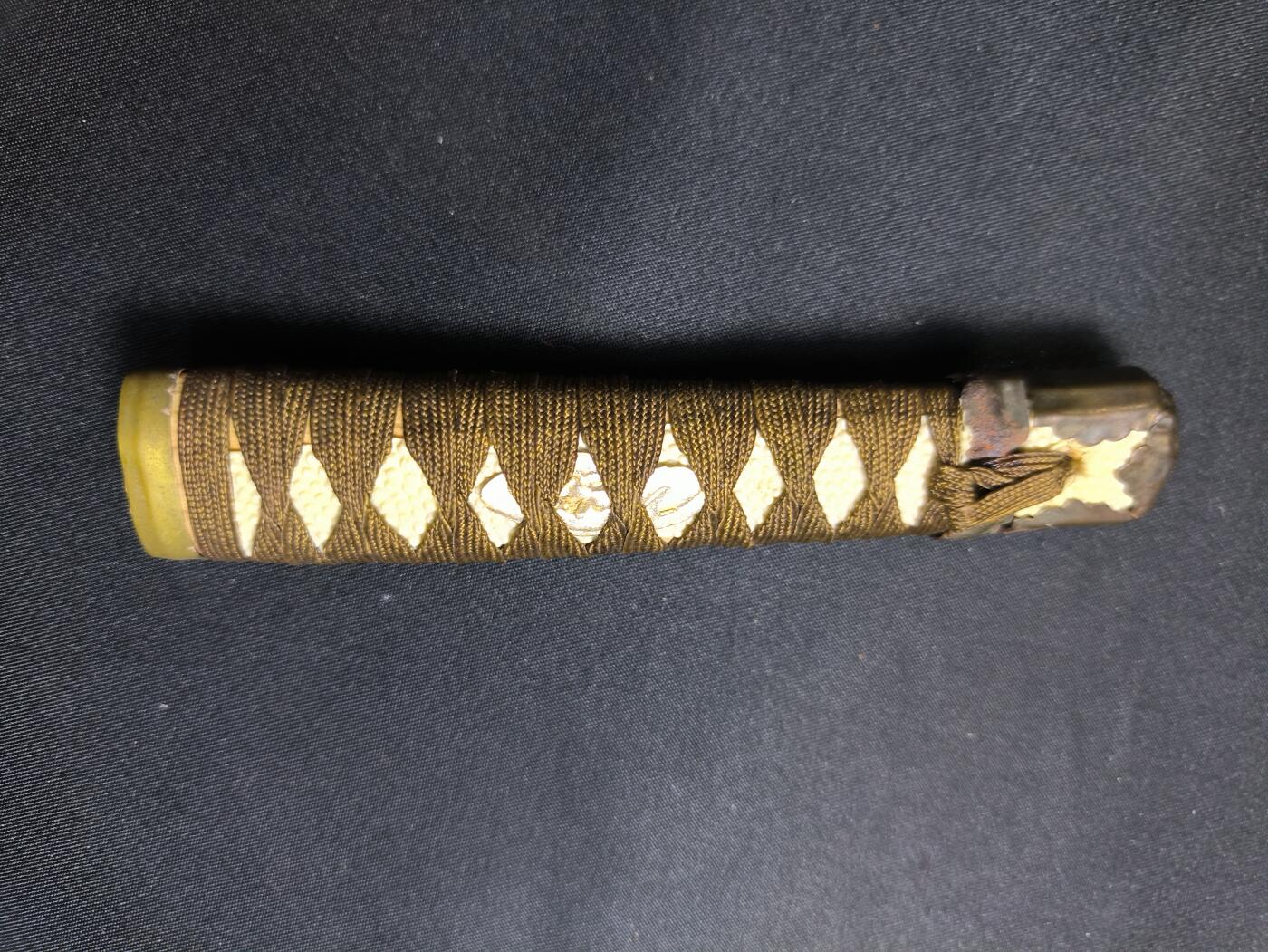 云宸嘉赏-勋臻佳藏四月精品甄选场次（低佣 一元一手） 旧日本国军队战时陆航肋差刀柄