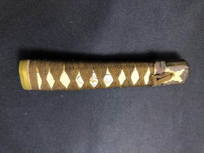 云宸嘉赏-勋臻佳藏四月精品甄选场次（低佣 一元一手） - 旧日本国军队战时陆航肋差刀柄