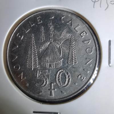 沼泽如烟--第1041场 - 法属新喀里多尼亚1972年50法郎