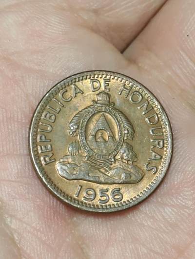 2026年第三十九场(总第二百零八场）外国好品散币场(免佣金) - 原光好品–洪都拉斯🇭🇳1956年2分(1931–至今第一版，关门年)