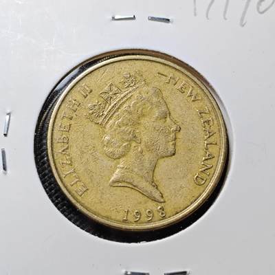 KK钱币收藏小铺  第417期 2月预留时间 周末发货 1998新西兰2元 