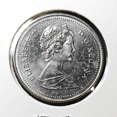 KK钱币收藏小铺  第415期 2月预留时间 周末发货 1988加拿大50分 