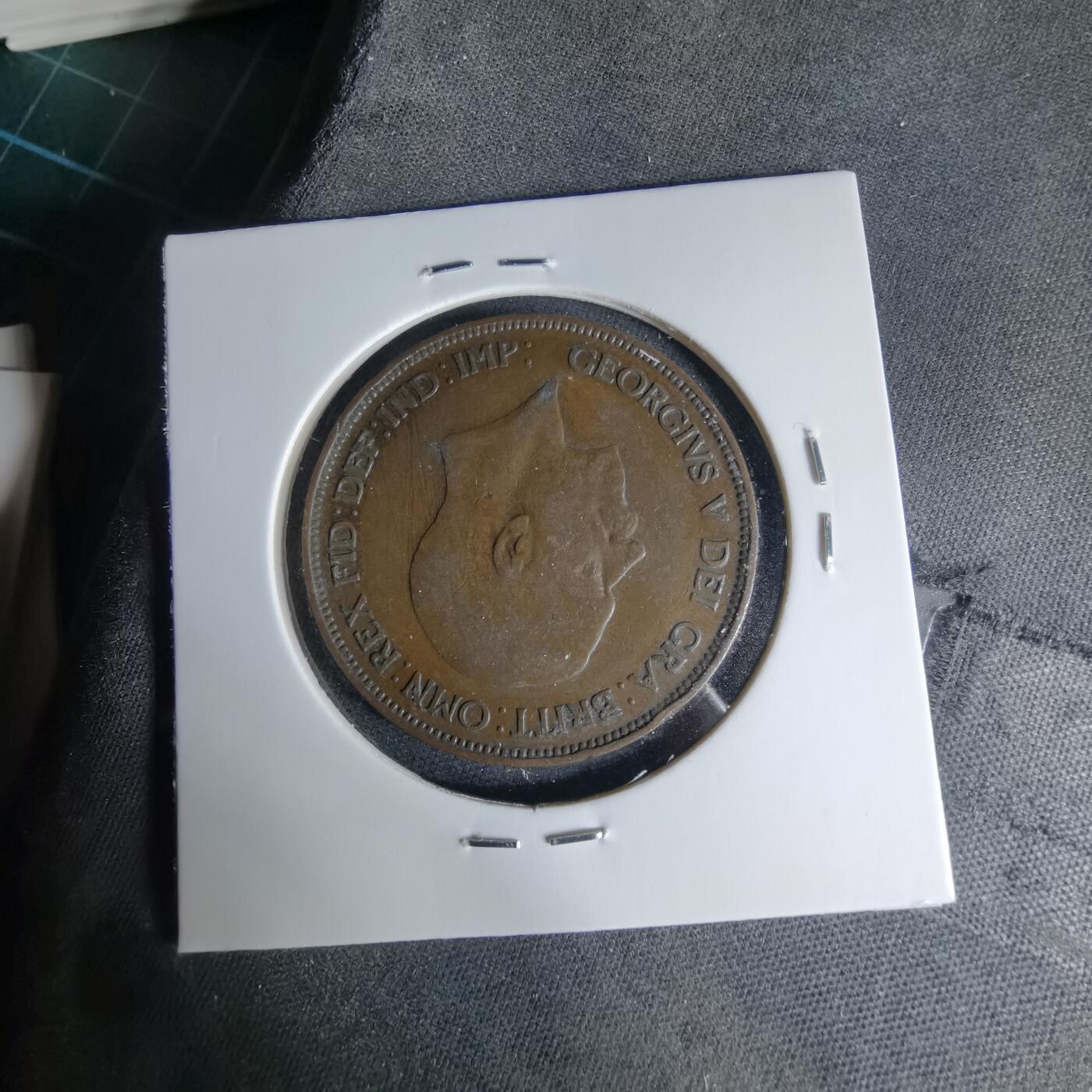 沼泽如烟--第1041场 英国1931年1便士