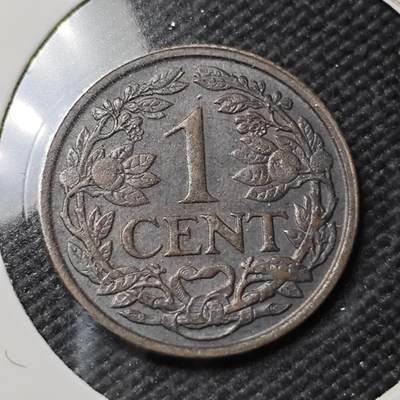 KK钱币收藏小铺  第415期 2月预留时间 周末发货  1929荷兰1分铜币