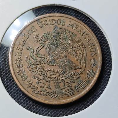 KK钱币收藏小铺  第417期 2月预留时间 周末发货 1973墨西哥20分 