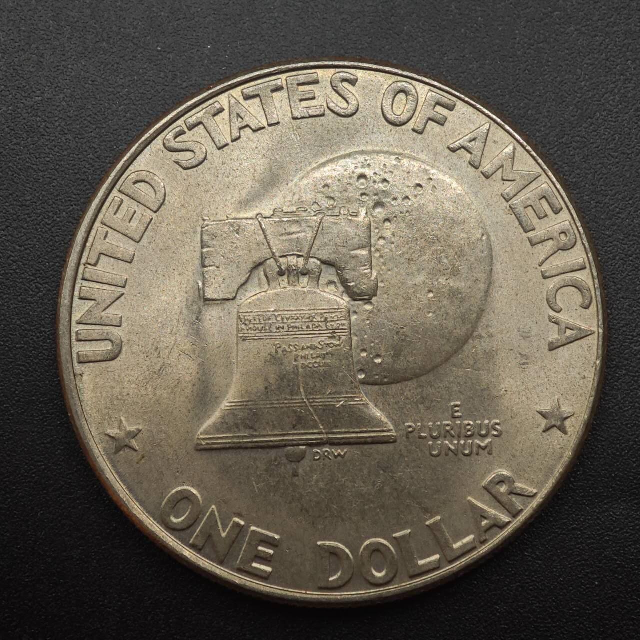 【淘币小摊】实时拍第八百八十七拍   散币场    每周一统一发货 美国1976年建国200周年美元纪念币