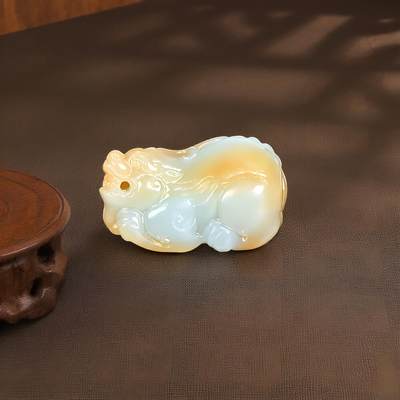 碧月说宝 君子怀瑾·当代和田玉清风专场（七） - 和田玉貔貅