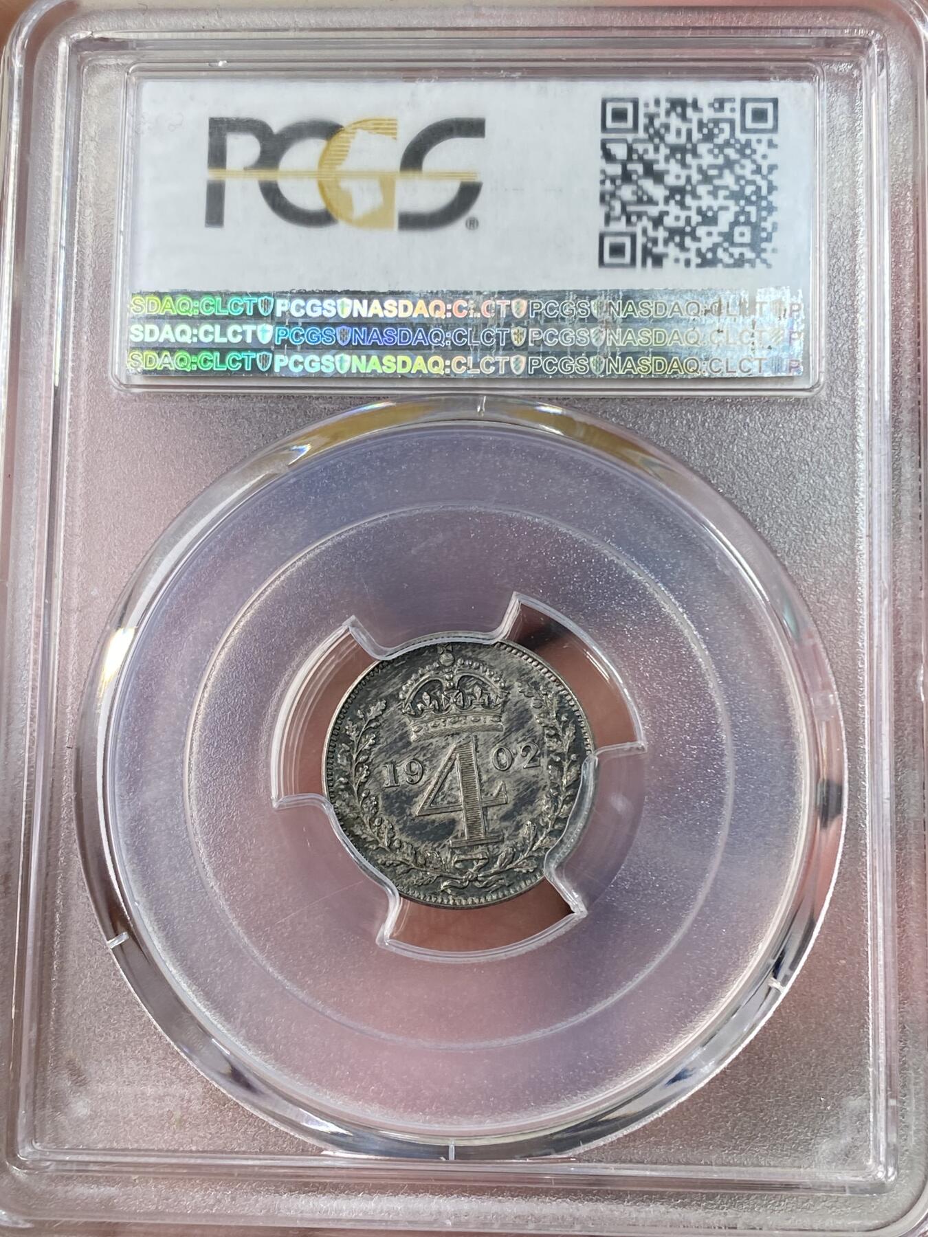 万国钱币拍卖第064期 PCGS PR63~64 1902年英国爱德华七世精制9枚套币 全套PCGS评级高分品相无忧 主币克朗64尤为难得 原味天鹅绒彩 越来越少的爱七银币套资源  一步到位的收藏级品质