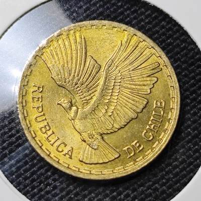 KK钱币收藏小铺  第417期 2月预留时间 周末发货 1969智利2分 好品