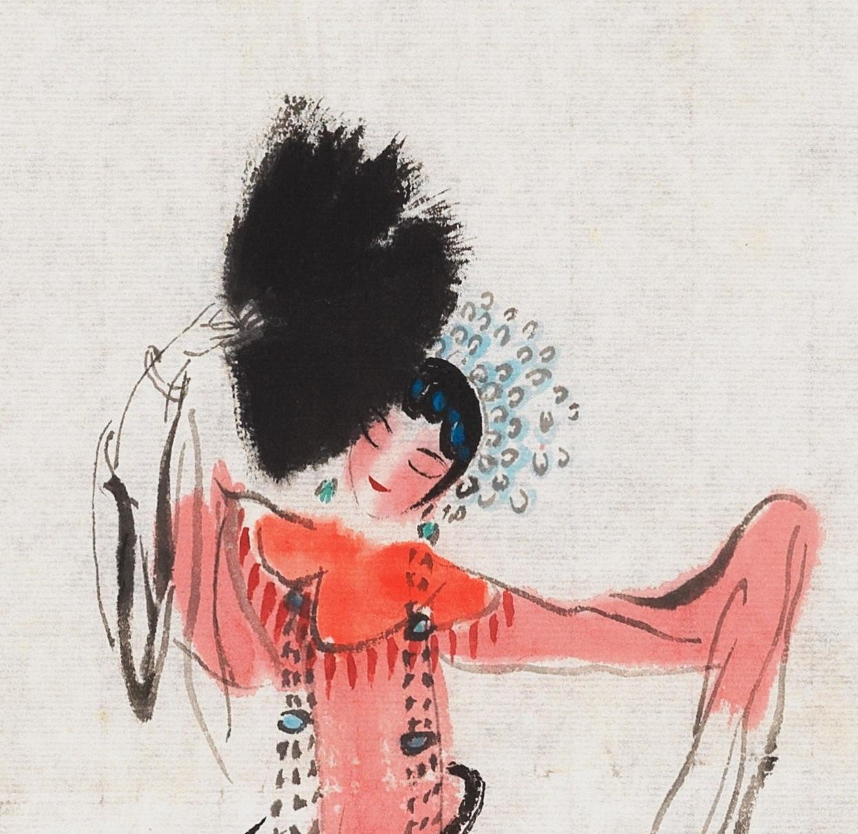 碧月说宝 近现代书画专场（六） 醉杨妃