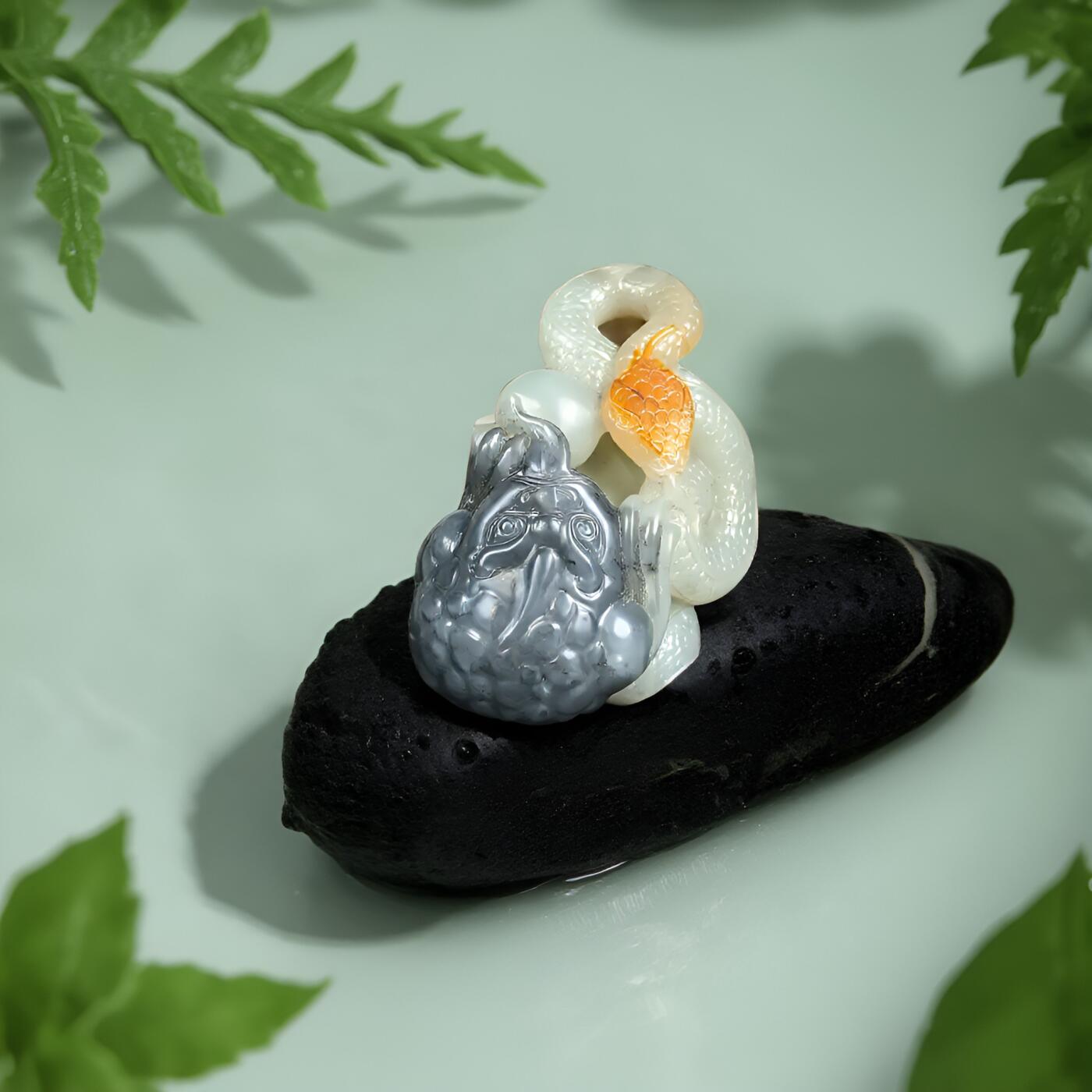 碧月说宝 君子怀瑾·当代和田玉清风专场（七） 福寿双全