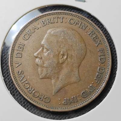 KK钱币收藏小铺  第415期 2月预留时间 周末发货  1936英国1便士