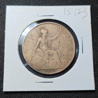 KK钱币收藏小铺  第415期 2月预留时间 周末发货 1921英国1便士 