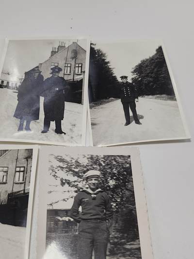 南水社第5次拍卖  二战德国海军军人照片一组（军官/水兵）