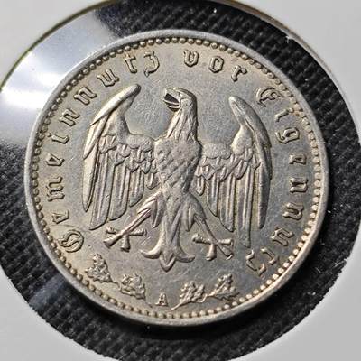 KK钱币收藏小铺  第417期 2月预留时间 周末发货 1933德国1马克