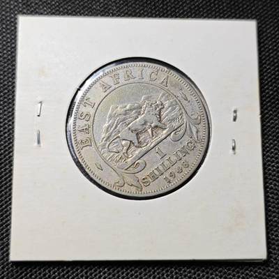 KK钱币收藏小铺  第417期 2月预留时间 周末发货 1948英属东非1先令