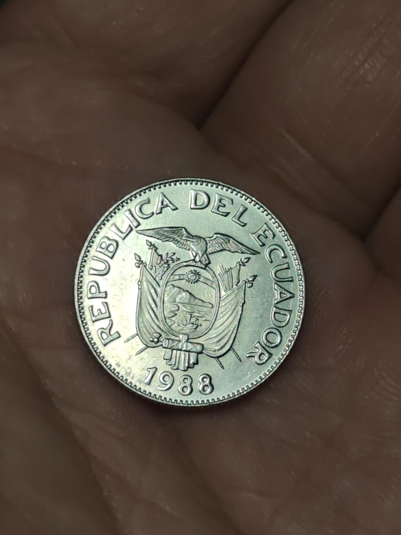 2026年第三十九场(总第二百零八场）外国好品散币场(免佣金) 原光好品–厄瓜多尔1988年1苏克雷(1988–2006年第一版，首发年)