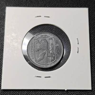 KK钱币收藏小铺  第417期 2月预留时间 周末发货 1945比利时1法郎 