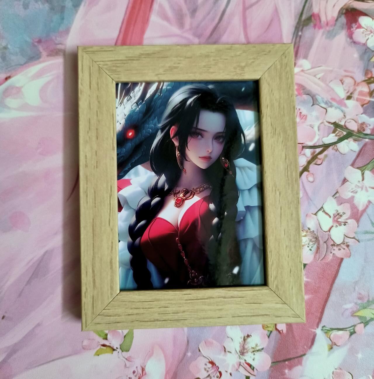 龙虎卡牌-八一场（满200元包邮，无佣金，每周六结拍，欢迎送拍） 拍立得（带相框）海贼王 女帝