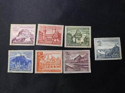 云宸嘉赏-勋臻佳藏四月精品甄选场次（低佣 一元一手） - 德意志第三帝国冬季救助邮票一套  品好 赠友佳品