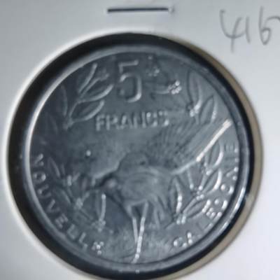 沼泽如烟--第1041场 - 法属新喀里多尼亚1992年5法郎