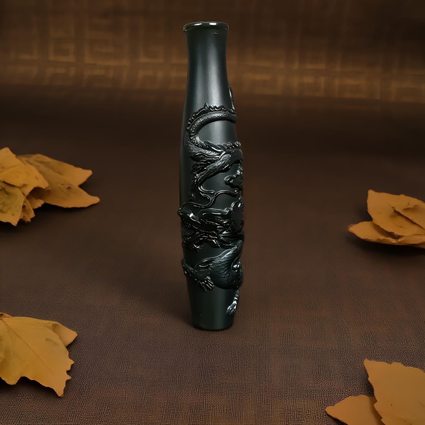 碧月说宝 君子怀瑾·当代和田玉清风专场（七） 青玉龙烟嘴