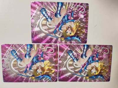 阳大大卡牌拍卖第107期（持续收拍品，周五晚上九点截拍，进群福利早知道） - 【三宫】奇点卡牌 手绘专属定制游戏王黑魔女 粗闪三宫 定制16