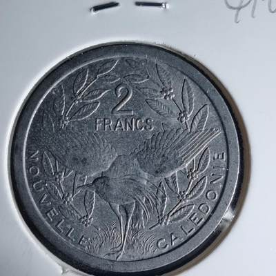 沼泽如烟--第1041场 - 法属新喀里多尼亚1977年2法郎