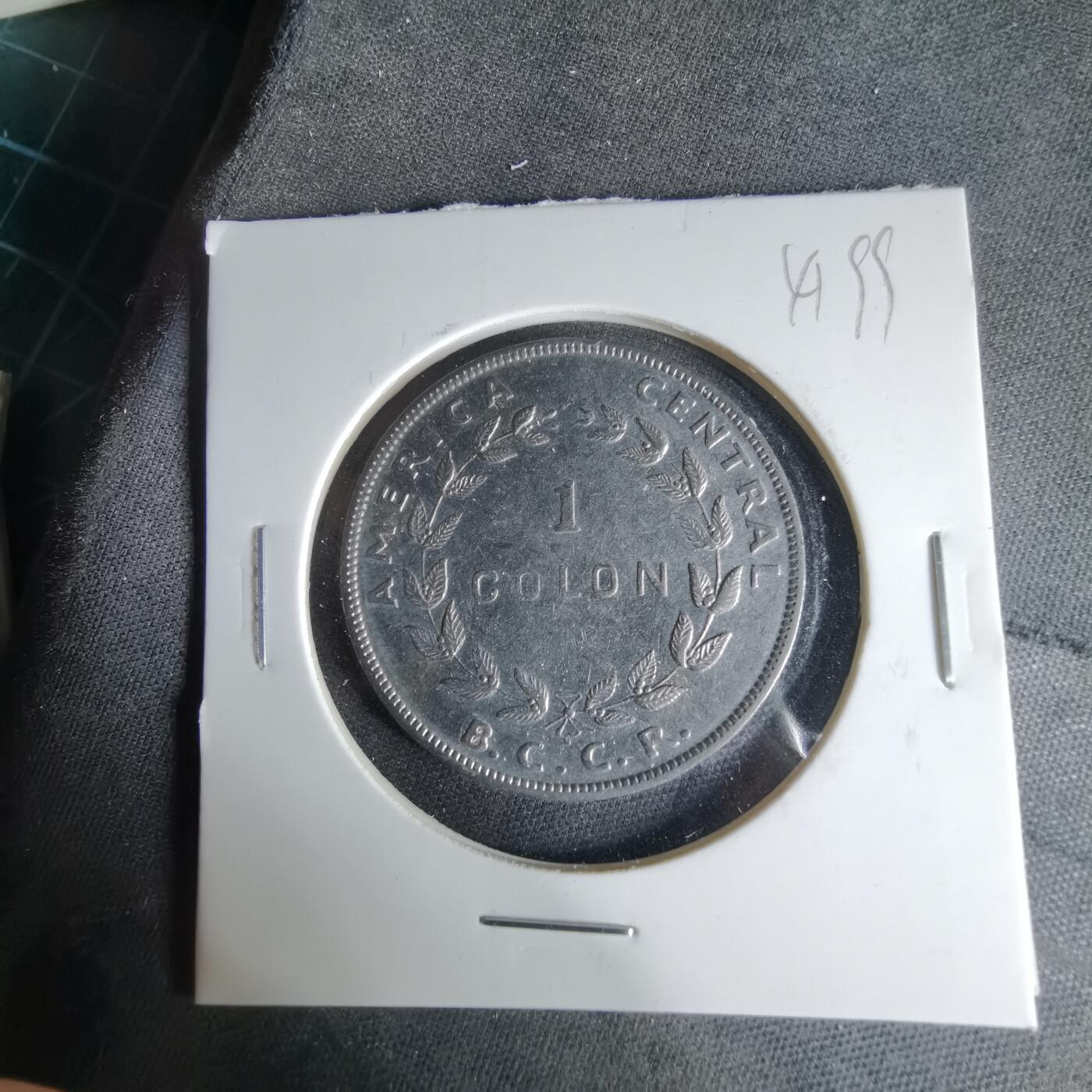 沼泽如烟--第1041场 哥斯达黎加1954年1科朗