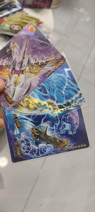 秋原瞳的小店第四十期——青梅时节雨纷纷，牧童遥指杏花村 - 卡游三国武器卡一组3张