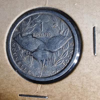 沼泽如烟--第1041场 - 法属新喀里多尼亚1949年1法郎