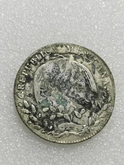 天下钱庄专场欢迎参拍 - 戳记墨西哥鹰洋