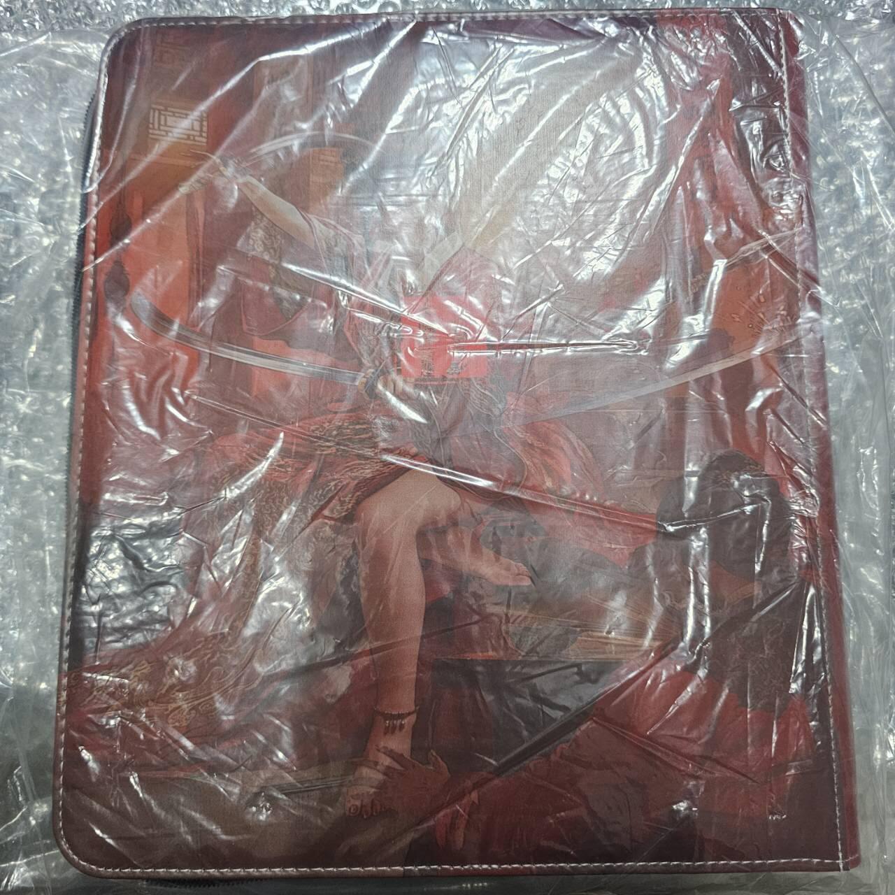 龙虎卡牌-八一场（满200元包邮，无佣金，每周六结拍，欢迎送拍） 【卡册】百里卡牌 - 飞鸿水浒主题九宫拉链卡册 (无卡页)