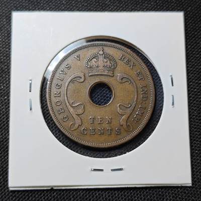 KK钱币收藏小铺  第415期 2月预留时间 周末发货 1935英属东非10分