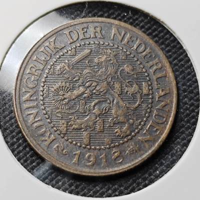 KK钱币收藏小铺  第417期 2月预留时间 周末发货  1918荷兰2.5分