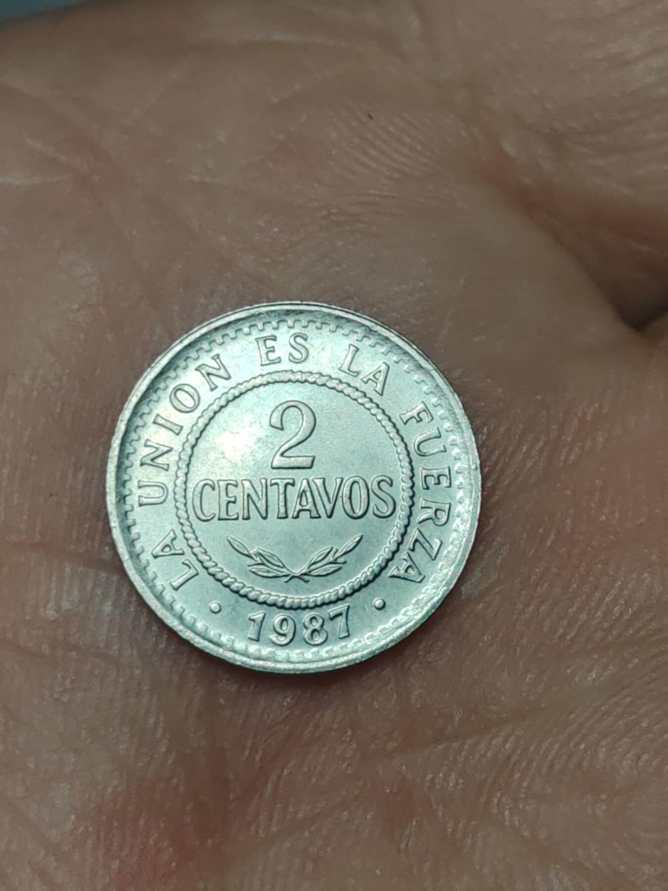 2026年第三十九场(总第二百零八场）外国好品散币场(免佣金) 玻利维亚🇧🇴1987单年份2分