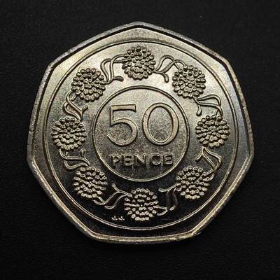 【淘币小摊】实时拍第八百八十七拍   散币场    每周一统一发货 - 直布罗陀1988年50便士