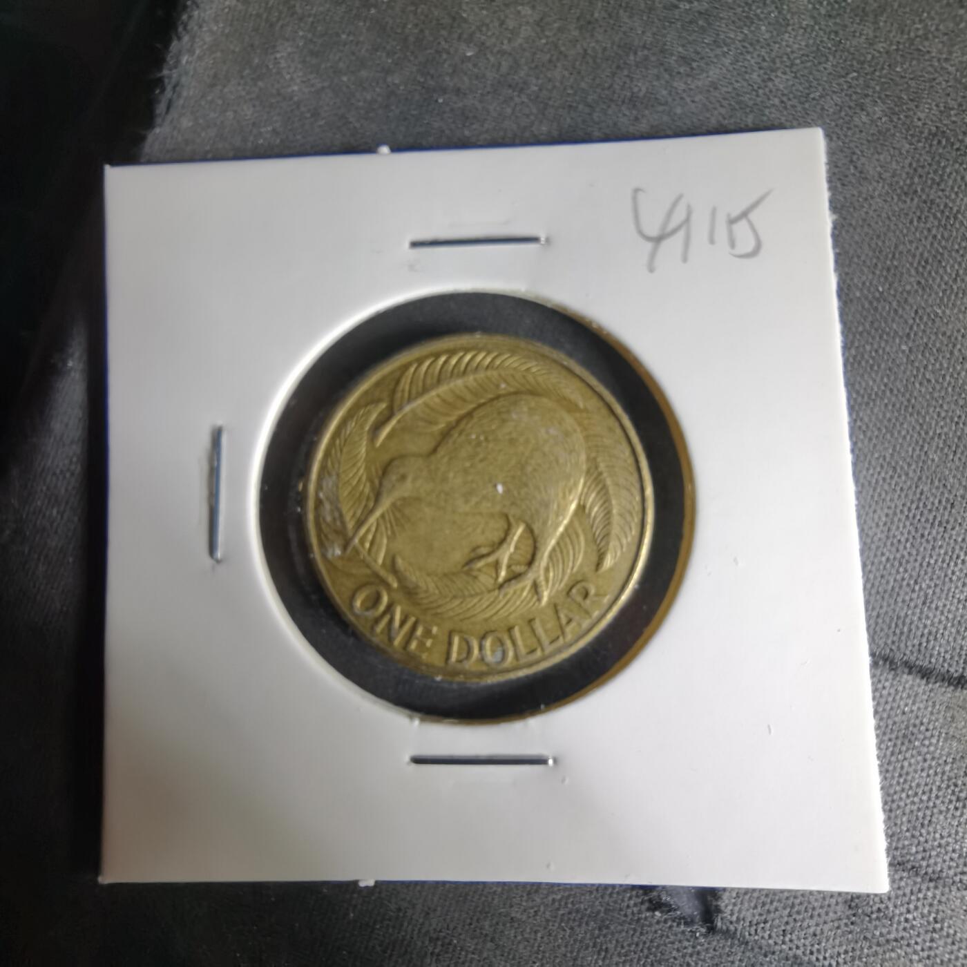 沼泽如烟--第1041场 新西兰1990年一元