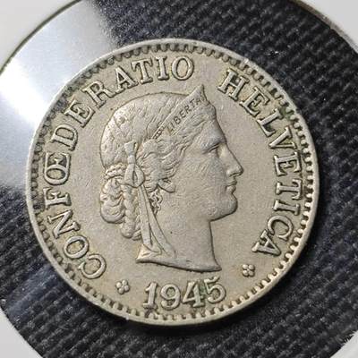 KK钱币收藏小铺  第417期 2月预留时间 周末发货 1945瑞七10分 