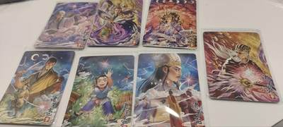 秋原瞳的小店第四十期——青梅时节雨纷纷，牧童遥指杏花村 - 卡游三国浮生如梦诸葛亮一生一套原膜7张齐