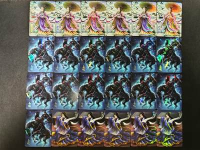 天玑星卡拍第183期《4.2周四截拍》持续收拍收评中 满赠卡需备注 - 龙耀三国 步夫人 高顺 伏寿 柏夫人 彩闪 45张