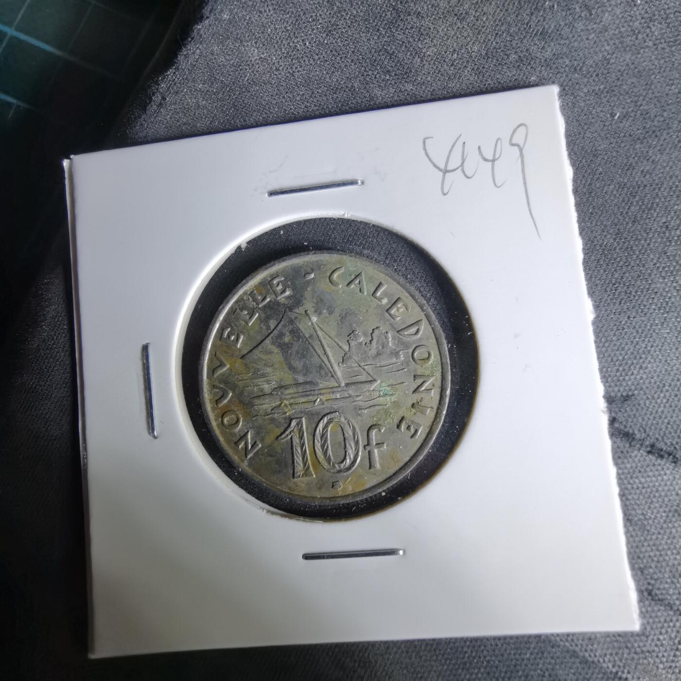 沼泽如烟--第1041场 法属新喀里多尼亚2007年10法郎