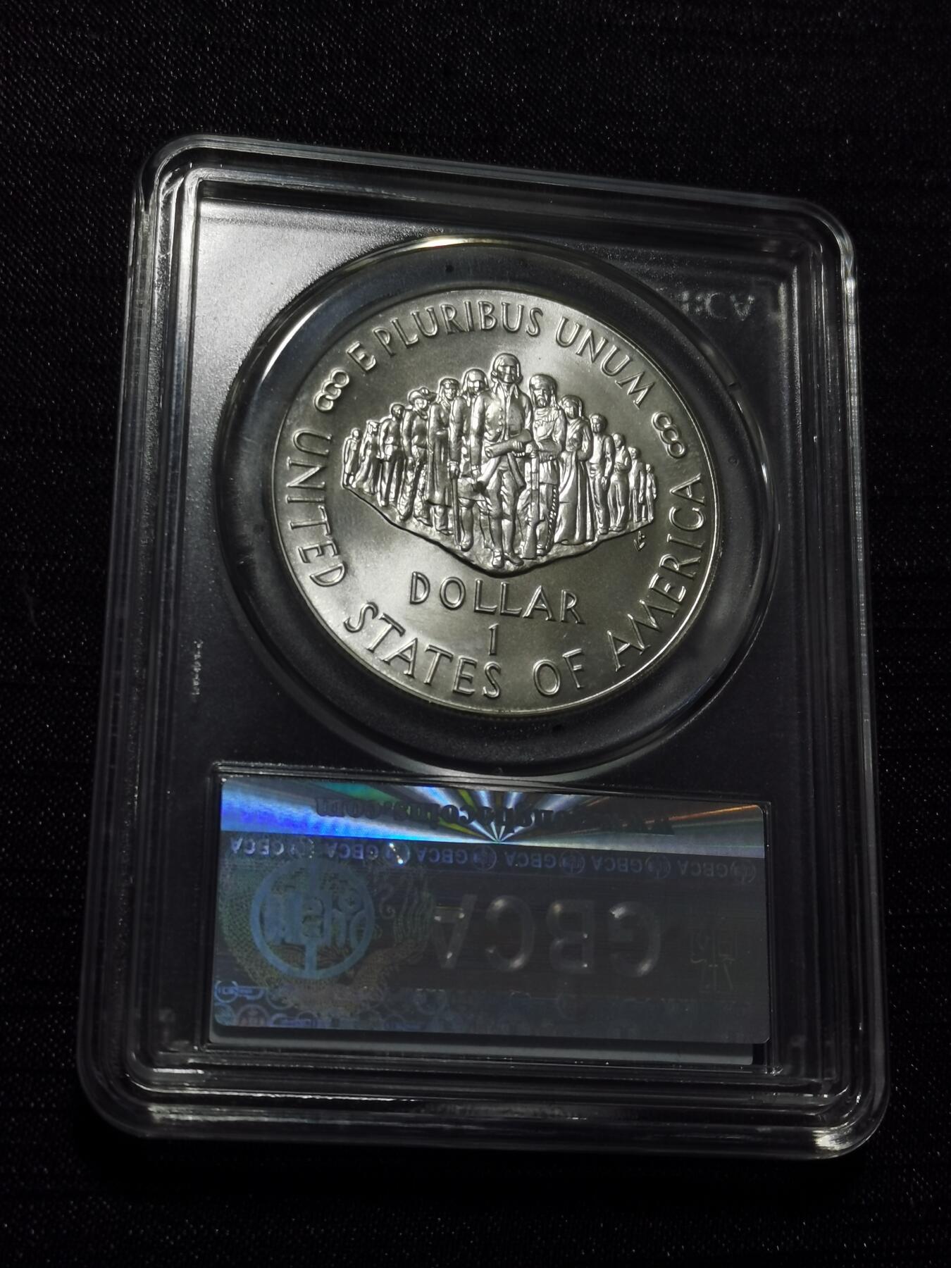 天下钱庄专场欢迎参拍 美国汉城奥运会一美元银币