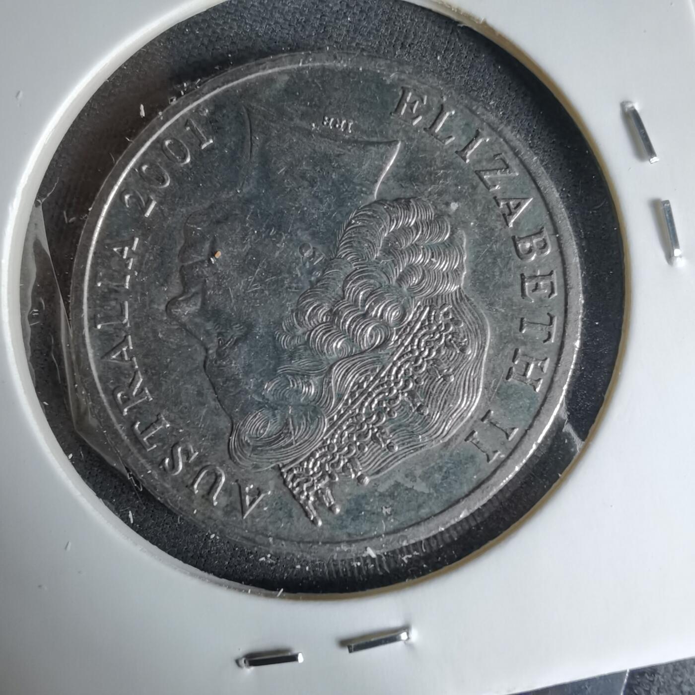 沼泽如烟--第1041场 澳大利亚2001年20分纪念币