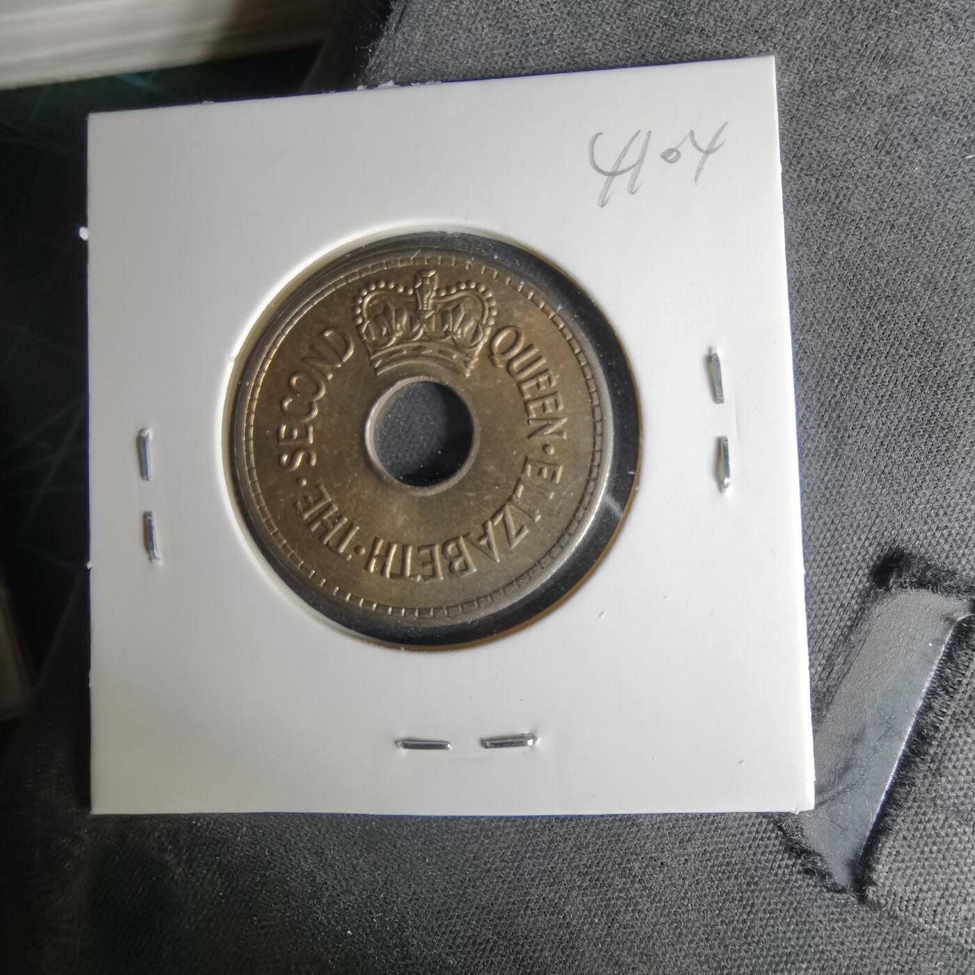 沼泽如烟--第1041场 斐济1966年1便士